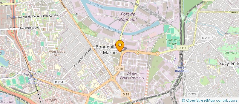 localisation de l'entreprise MONSIEUR MOUSSA ALIA à BONNEUIL-SUR-MARNE