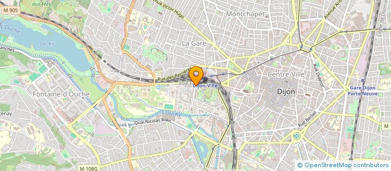 localisation de l'entreprise MONSIEUR MOUSSA ANINE BLANCHET  DIJON