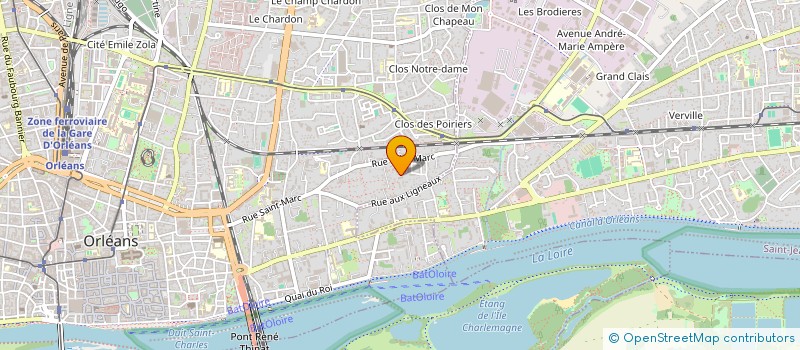 localisation de l'entreprise MONSIEUR MOUSSA BA  ORLEANS