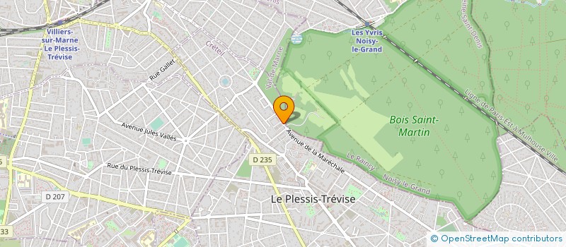 localisation de l'entreprise MONSIEUR MOUSSA BAH  LE PLESSIS-TREVISE