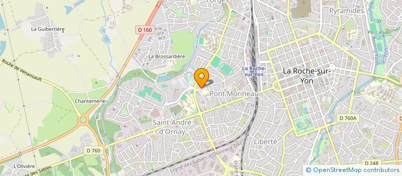localisation de l'entreprise MONSIEUR MOUSSA BAMBA à LA ROCHE-SUR-YON