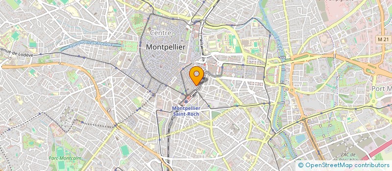 localisation de l'entreprise MONSIEUR MOUSSA BARADJI  MONTPELLIER