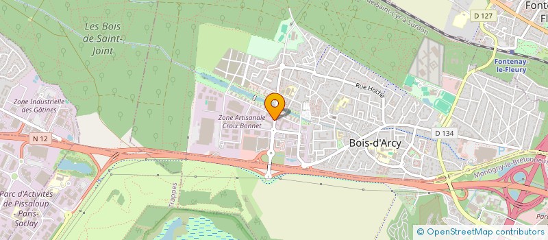 localisation de l'entreprise MONSIEUR MOUSSA BATHILY  BOIS-D'ARCY