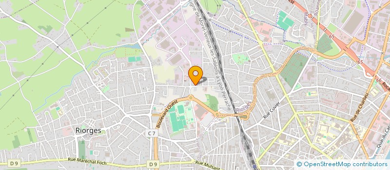 localisation de l'entreprise MONSIEUR MOUSSA BENHASSAINE à RIORGES