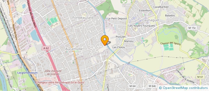 localisation de l'entreprise MONSIEUR MOUSSA BENHOTMANE à AUCAMVILLE