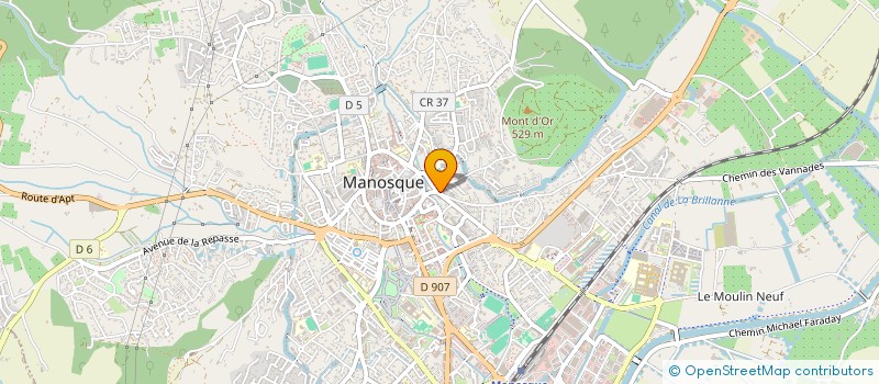 localisation de l'entreprise MONSIEUR MOUSSA BENKHIAT à MANOSQUE