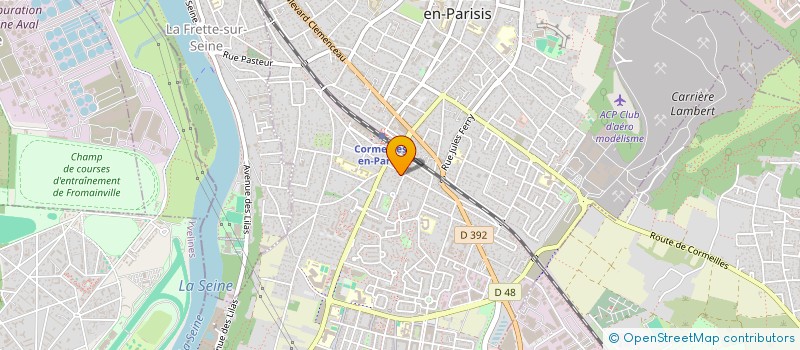 localisation de l'entreprise MONSIEUR MOUSSA BENSABRI  CORMEILLES-EN-PARISIS