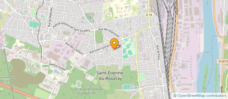 localisation de l'entreprise MONSIEUR MOUSSA BENZERROUK  SAINT-ETIENNE-DU-ROUVRAY