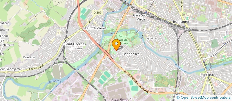 localisation de l'entreprise MONSIEUR MOUSSA BERRIAH à LE MANS