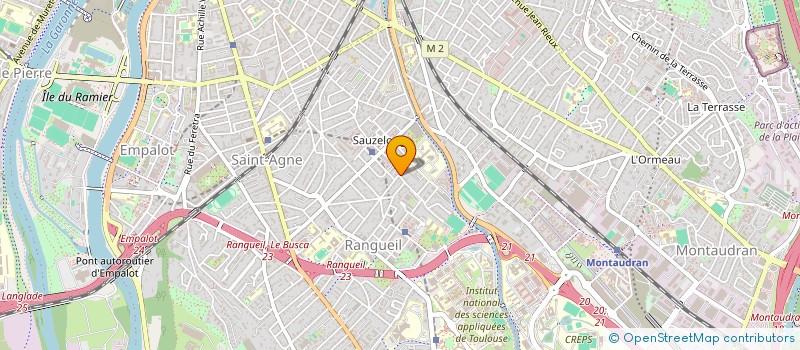 localisation de l'entreprise MONSIEUR MOUSSA BIDANESY  TOULOUSE