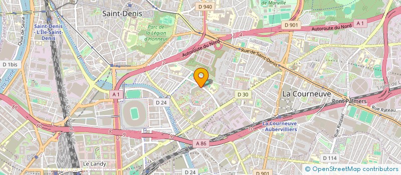 localisation de l'entreprise MONSIEUR MOUSSA BINATE  SAINT-DENIS