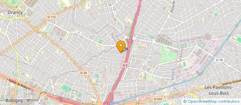 localisation de l'entreprise MONSIEUR MOUSSA BOURAOUI  BOBIGNY