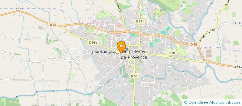 localisation de l'entreprise MONSIEUR MOUSSA BOUSQUET  SAINT-REMY-DE-PROVENCE