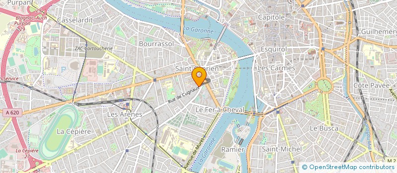 localisation de l'entreprise MONSIEUR MOUSSA CAMARA à TOULOUSE