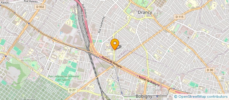 localisation de l'entreprise MONSIEUR MOUSSA CAMARA  DRANCY