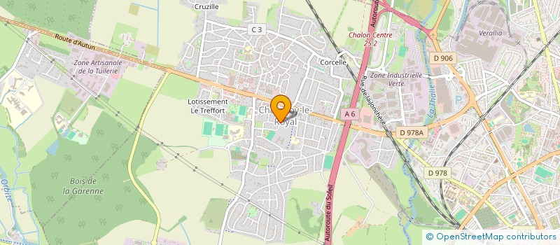 localisation de l'entreprise MONSIEUR MOUSSA CAMARA  CHATENOY-LE-ROYAL