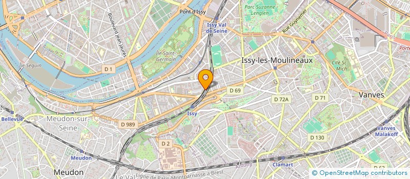 localisation de l'entreprise MONSIEUR MOUSSA CAMARA à ISSY-LES-MOULINEAUX