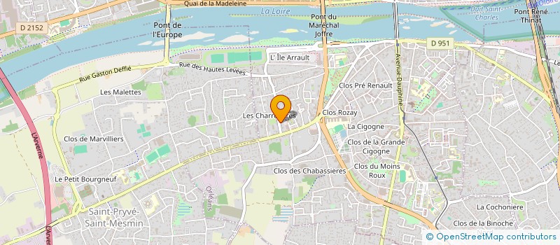 localisation de l'entreprise MONSIEUR MOUSSA CAMARA  ORLEANS