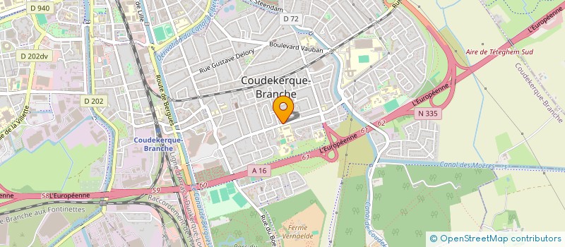 localisation de l'entreprise MONSIEUR MOUSSA CAMARA  COUDEKERQUE-BRANCHE