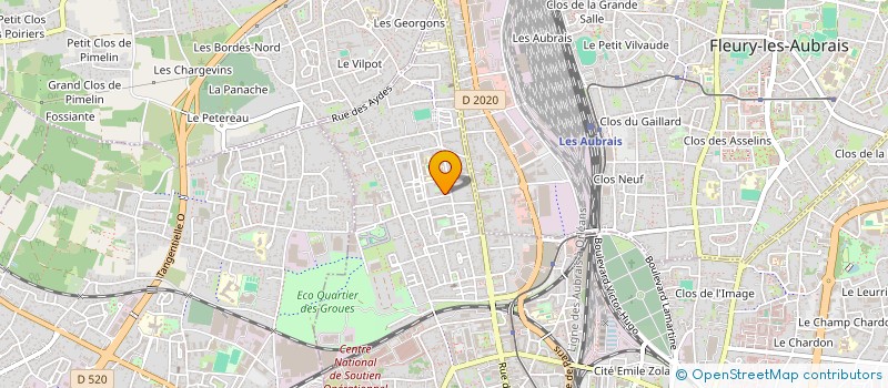 localisation de l'entreprise MONSIEUR MOUSSA CAMARA à ORLEANS