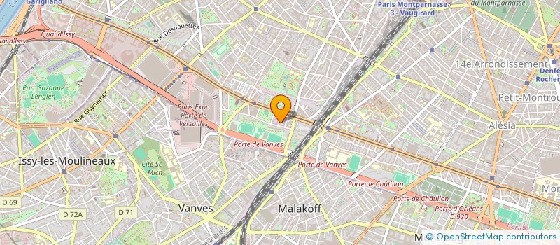 localisation de l'entreprise MONSIEUR MOUSSA CISSE  PARIS