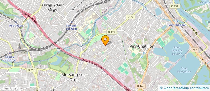 localisation de l'entreprise MONSIEUR MOUSSA CISSE à VIRY-CHATILLON