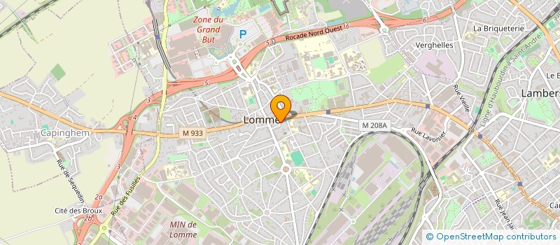 localisation de l'entreprise MONSIEUR MOUSSA CONDE à LILLE