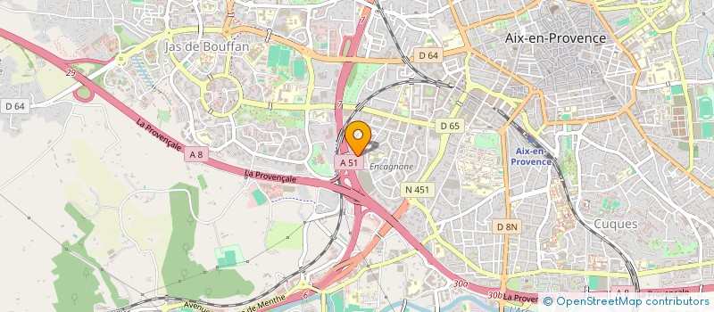 localisation de l'entreprise MONSIEUR MOUSSA CORBION à AIX EN PROVENCE