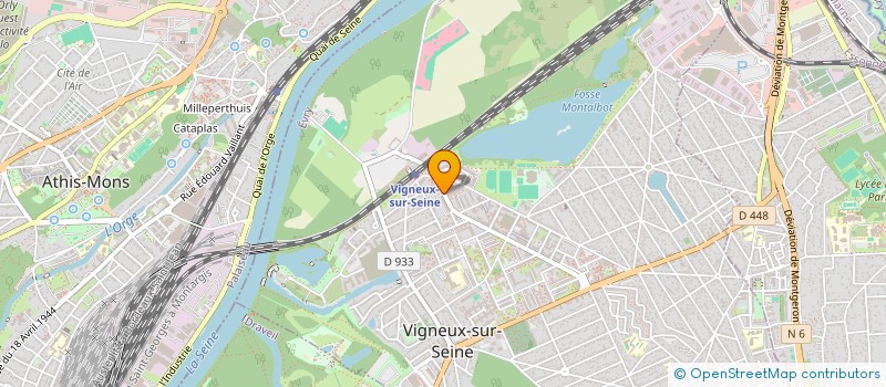 localisation de l'entreprise MONSIEUR MOUSSA COULIBALY  VIGNEUX-SUR-SEINE