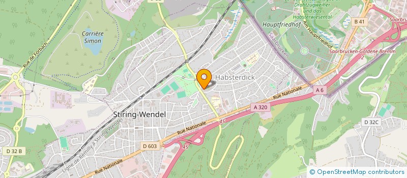 localisation de l'entreprise MONSIEUR MOUSSA COULIBALY  STIRING-WENDEL