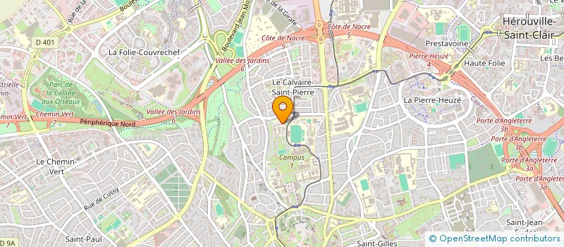 localisation de l'entreprise MONSIEUR MOUSSA DAOUD MAHAMAT à CAEN