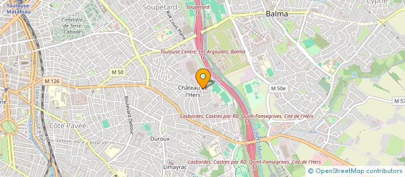 localisation de l'entreprise MONSIEUR MOUSSA DEMBELE à TOULOUSE