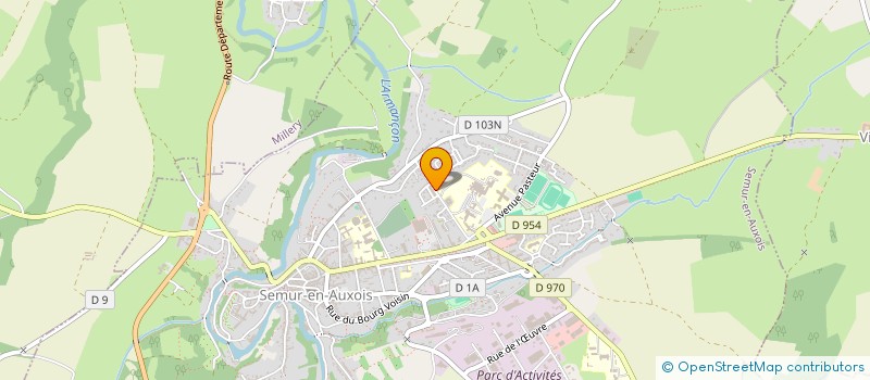 localisation de l'entreprise MONSIEUR MOUSSA DIABATE  SEMUR-EN-AUXOIS