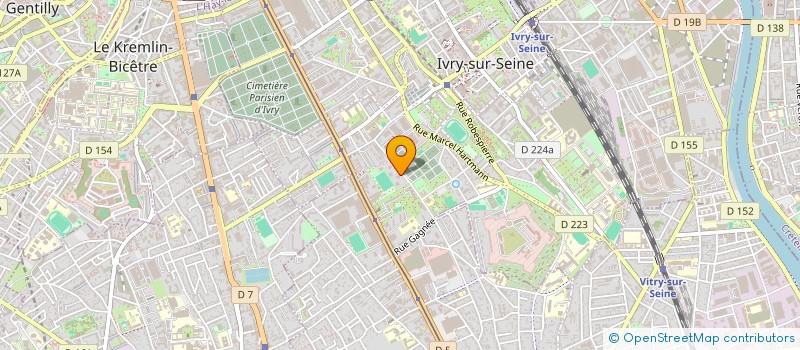localisation de l'entreprise MONSIEUR MOUSSA DIALLO à IVRY-SUR-SEINE