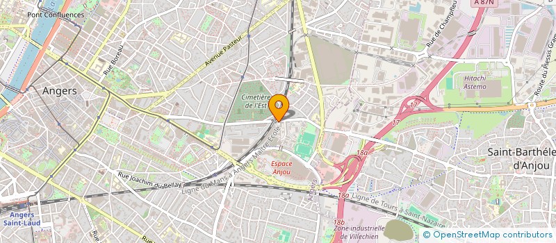 localisation de l'entreprise MONSIEUR MOUSSA DIALLO à ANGERS