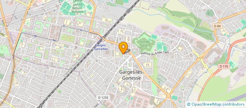 localisation de l'entreprise MONSIEUR MOUSSA DIALLO  GARGES-LES-GONESSE