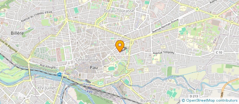 localisation de l'entreprise MONSIEUR MOUSSA DIALLO à PAU