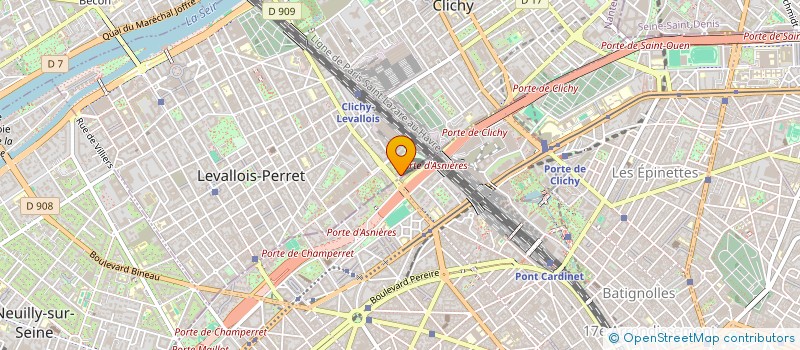 localisation de l'entreprise MONSIEUR MOUSSA DIANKA à LEVALLOIS-PERRET