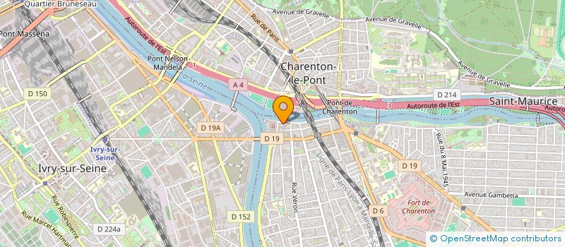 localisation de l'entreprise MONSIEUR MOUSSA DIARRA  ALFORTVILLE