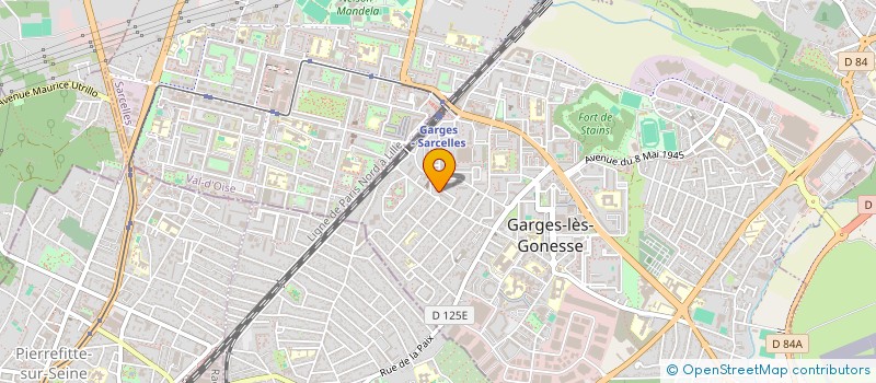 localisation de l'entreprise MONSIEUR MOUSSA DIARRA  GARGES-LES-GONESSE