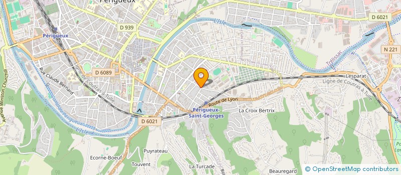 localisation de l'entreprise MONSIEUR MOUSSA DIARRA  PERIGUEUX