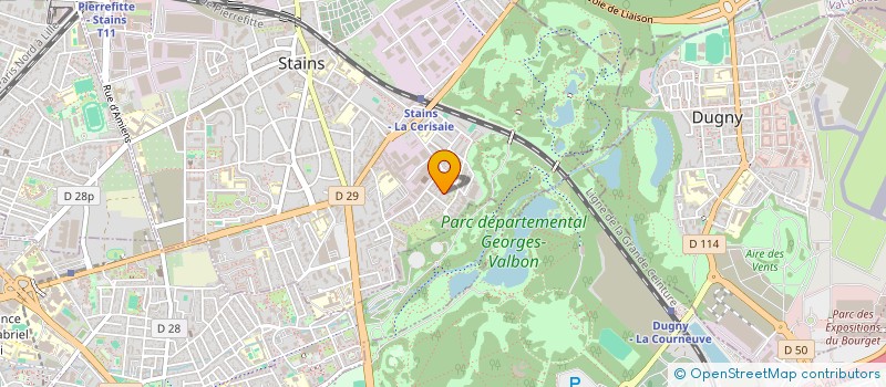 localisation de l'entreprise MONSIEUR MOUSSA DIARRRASSOUBA à STAINS