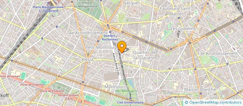 localisation de l'entreprise MONSIEUR MOUSSA DIEDHIOU  PARIS