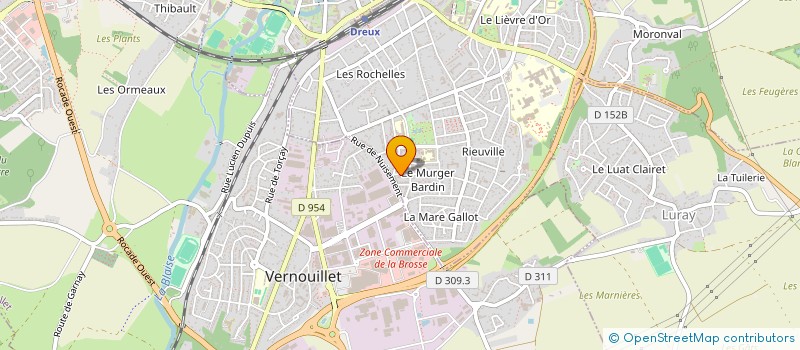 localisation de l'entreprise MONSIEUR MOUSSA DIENG à DREUX