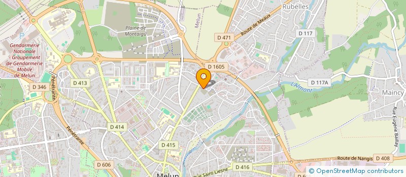 localisation de l'entreprise MONSIEUR MOUSSA DIONGUE à MELUN