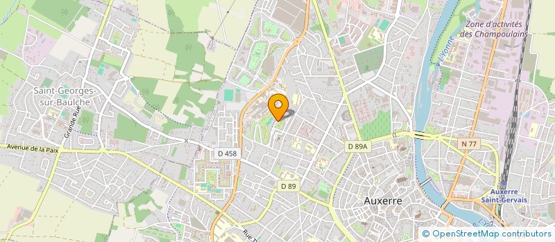 localisation de l'entreprise MONSIEUR MOUSSA DIT BANGALY SIDIBE à AUXERRE