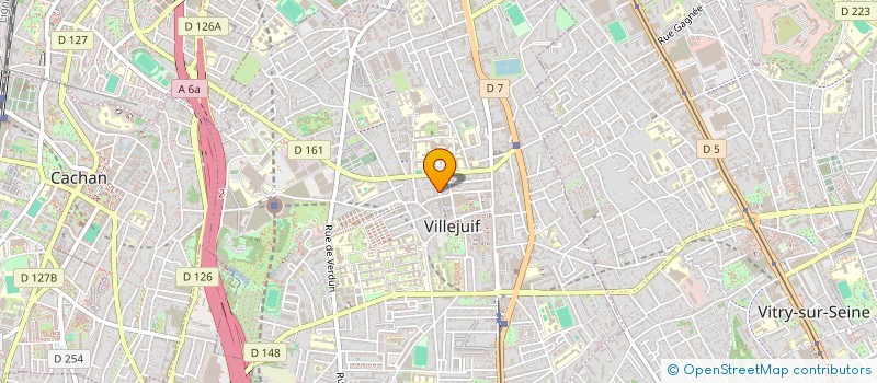localisation de l'entreprise MONSIEUR MOUSSA DJELLAL à VILLEJUIF