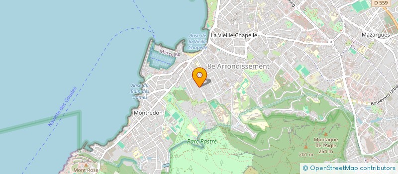 localisation de l'entreprise MONSIEUR MOUSSA DJERROUD à MARSEILLE 8EME