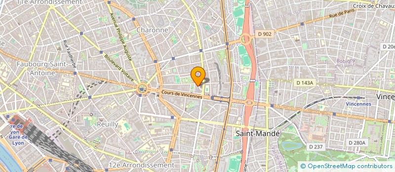 localisation de l'entreprise MONSIEUR MOUSSA DJIRE à PARIS