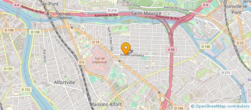 localisation de l'entreprise MONSIEUR MOUSSA DOUDOU à MAISONS-ALFORT